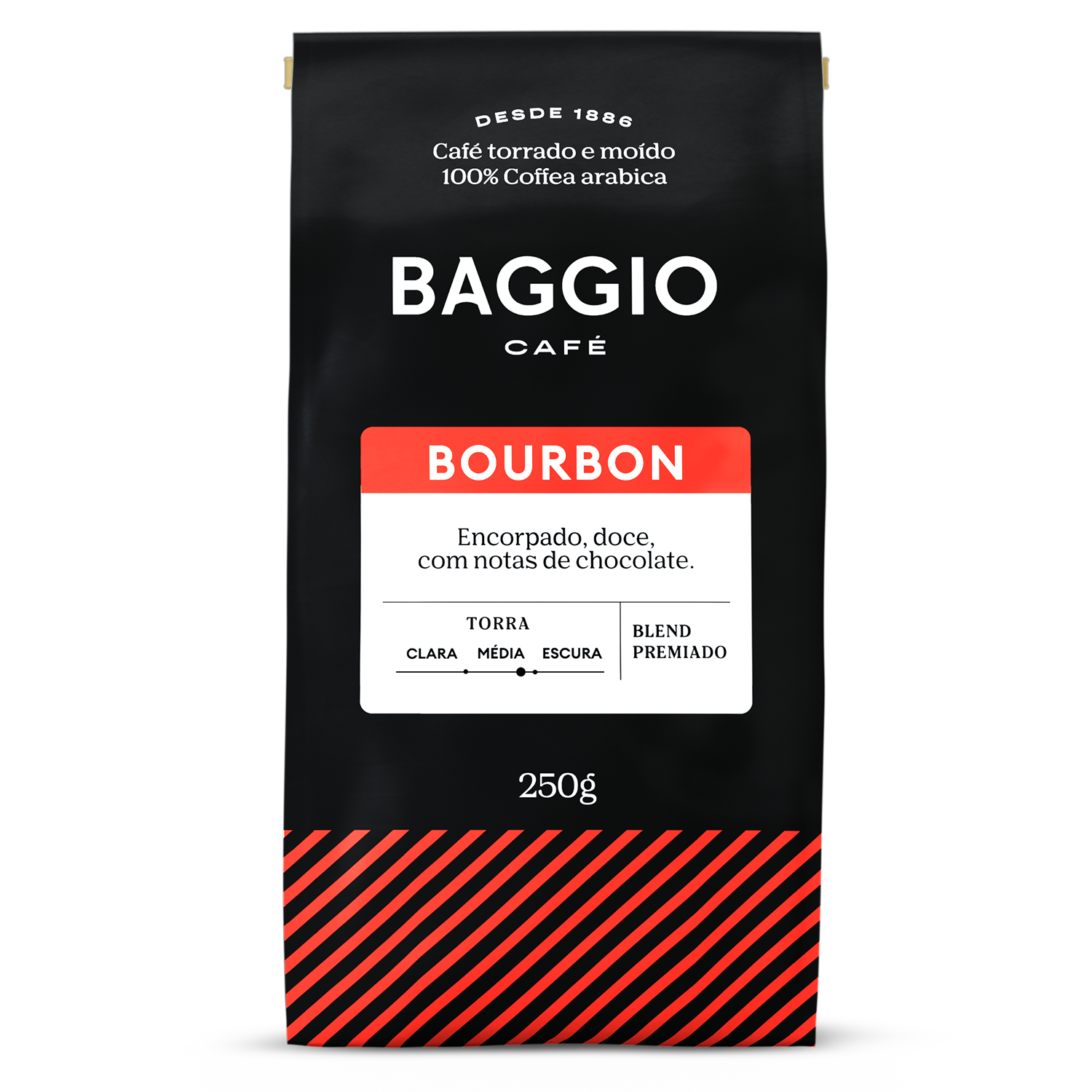 Baggio Café Bourbon 250g Moído