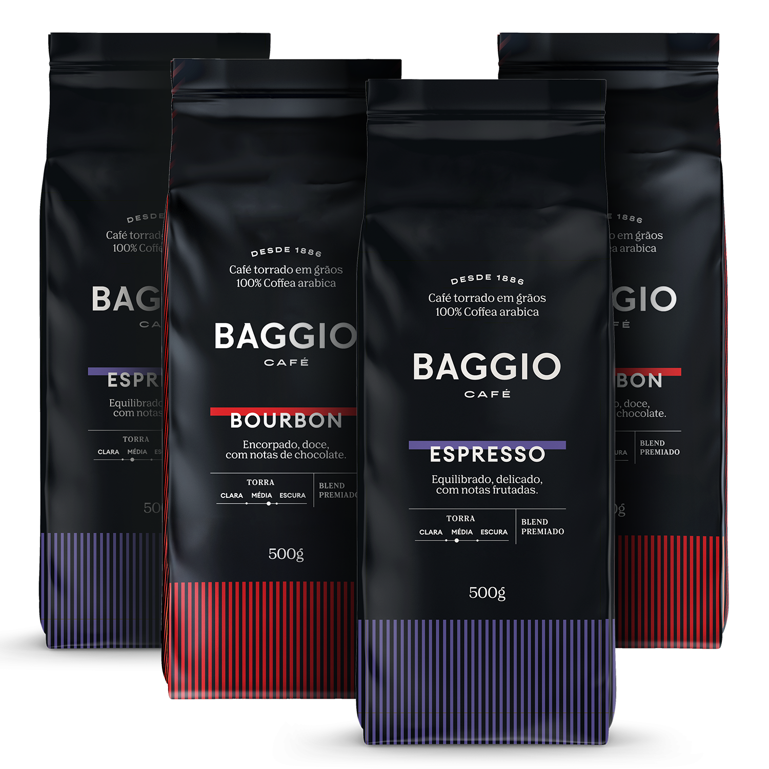 Kit Escritório Baggio Café 2kg Grãos + Xícara Baggio