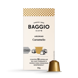 Baggio Aromas Caramelo - 10 Cápsulas p/ Nespresso*