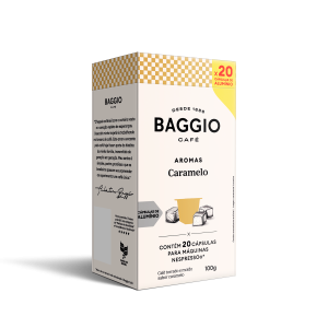 Baggio Aromas Caramelo - 20 Cápsulas p/ Nespresso*