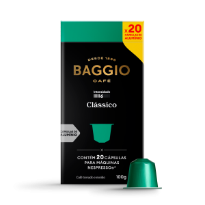 Baggio Clássico - 20 Cápsulas p/ Nespresso*