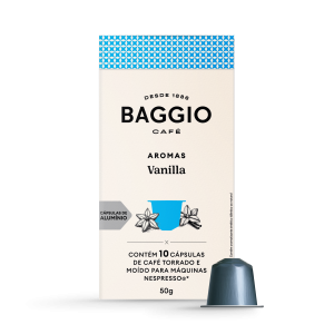 Baggio Aromas Vanilla - 10 Cápsulas p/ Nespresso*