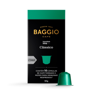 Baggio Clássico - 10 Cápsulas p/ Nespresso*