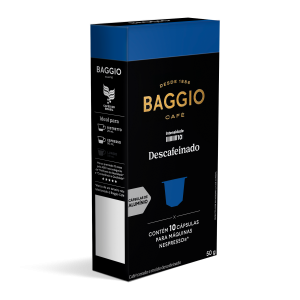 Baggio Descafeinado - 10 Cápsulas p/ Nespresso*