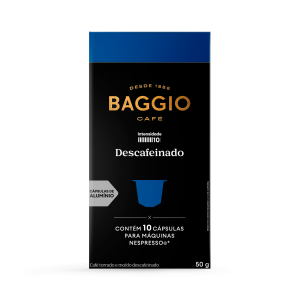 Baggio Descafeinado - 10 Cápsulas p/ Nespresso*