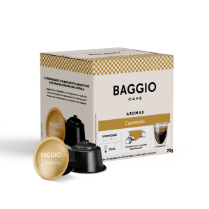 Baggio Aromas Caramelo - 10 Cápsulas p/ Dolce Gusto*